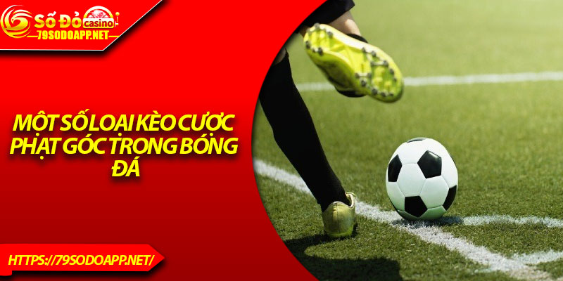 Một số loại kèo cược phạt góc trong bóng đá
